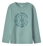 Camiseta Manga Longa Com Estampa Infantil Menino