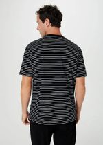 Camiseta Básica Masculina Mar Em Algodão Peruano