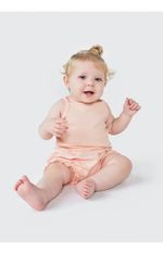 Kit Com 2 Shorts Bebê Menina Estampados