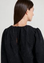 Blusa Feminina Evasê Em Veludo