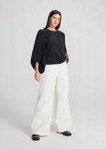 Blusa Feminina Evasê Em Veludo
