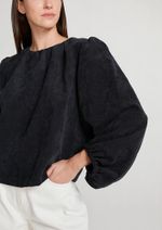 Blusa Feminina Evasê Em Veludo