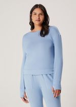 Pijama Feminino Longo Em Tricot