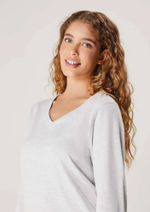 Pijama Feminino Longo Decote V