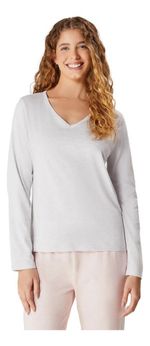 Pijama Feminino Longo Decote V