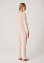 Pijama Feminino Longo Em Malha Plush