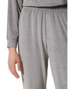 Pijama Feminino Longo Em Malha Plush