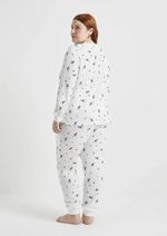 Pijama Longo Feminino Em Malha Thermal