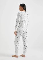 Pijama Longo Feminino Em Malha Thermal
