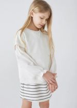 Blusão Infantil Com Babados