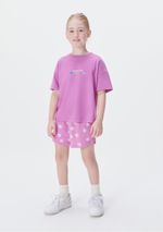 Conjunto Infantil Menina Curto Estampado