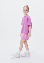 Conjunto Infantil Menina Curto Estampado