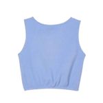 Conjunto Curto Infantil Menina Em Ribana Canelada