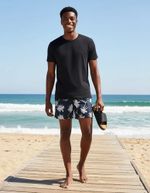 Shorts Praia Masculino Regular Estampado