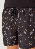 Shorts Praia Masculino Regular Estampado