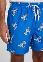 Shorts Praia Masculino Regular Estampado