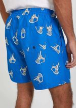 Shorts Praia Masculino Regular Estampado