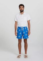 Shorts Praia Masculino Regular Estampado