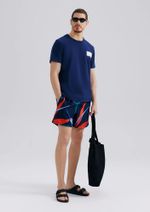Shorts Praia Masculino Regular Estampado