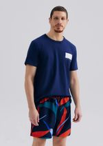 Shorts Praia Masculino Regular Estampado