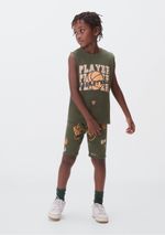 Conjunto Infantil Menino Curto Estampado