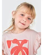 Conjunto Curto Infantil Menina Toddler 100% Algodão