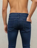 Calça Jeans Básica Masculina Skinny Com Elastano