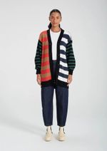 Cardigan Feminino Com Botão Em Tricô