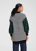 Cardigan Feminino Com Botão Em Tricô