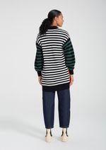 Cardigan Feminino Com Botão Em Tricô