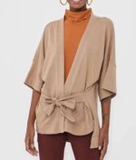 Cardigan Feminino Com Amarração