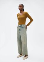 Blusa Feminina Básica Slim Manga Longa