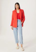 Blusa Feminina Básica Slim Manga Longa