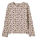 Blusa Infantil Menina Manga Longa Em Ribana