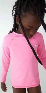 Camiseta Infantil Unissex Manga Longa Com Proteção Solar