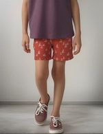 Shorts Infantil Menino Estampado Em Tactel