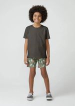 Shorts Infantil Menino Estampado Em Tactel