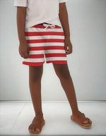 Shorts Infantil Menino Estampado Em Tactel