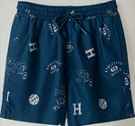 Shorts Infantil Menino Estampado Em Tactel