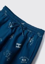 Shorts Infantil Menino Estampado Em Tactel