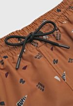 Shorts Infantil Menino Estampado Em Tactel