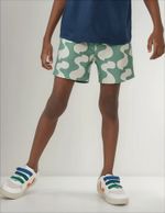 Shorts Infantil Menino Estampado Em Tactel