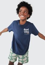 Shorts Infantil Menino Estampado Em Tactel