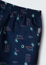 Shorts Infantil Menino Estampado Em Tactel
