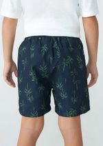 Shorts Infantil Menino Estampado Em Tactel