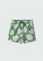 Shorts Infantil Menino Estampado Em Tactel