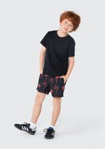 Shorts Infantil Menino Estampado Em Tactel