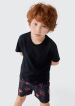 Shorts Infantil Menino Estampado Em Tactel