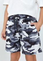 Shorts Infantil Menino Estampado Em Tactel