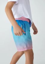Shorts Infantil Menino Estampado Em Tactel